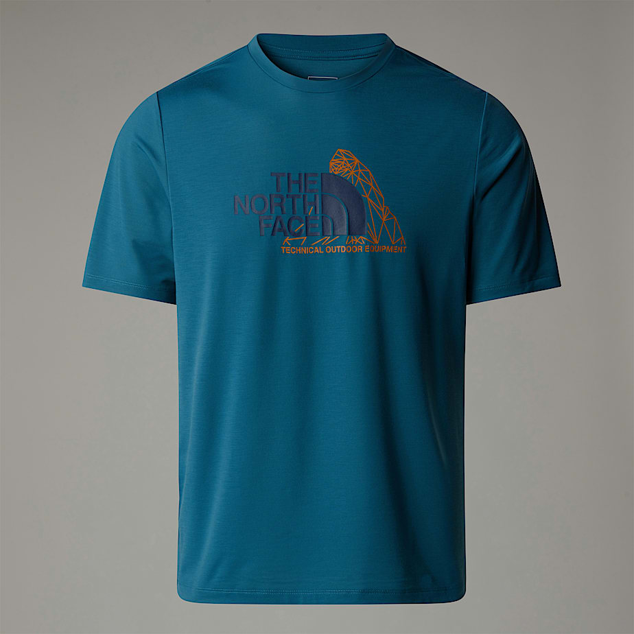The North Face Foundation Mountain T-shirt Herr Blå | NF0A41K7T