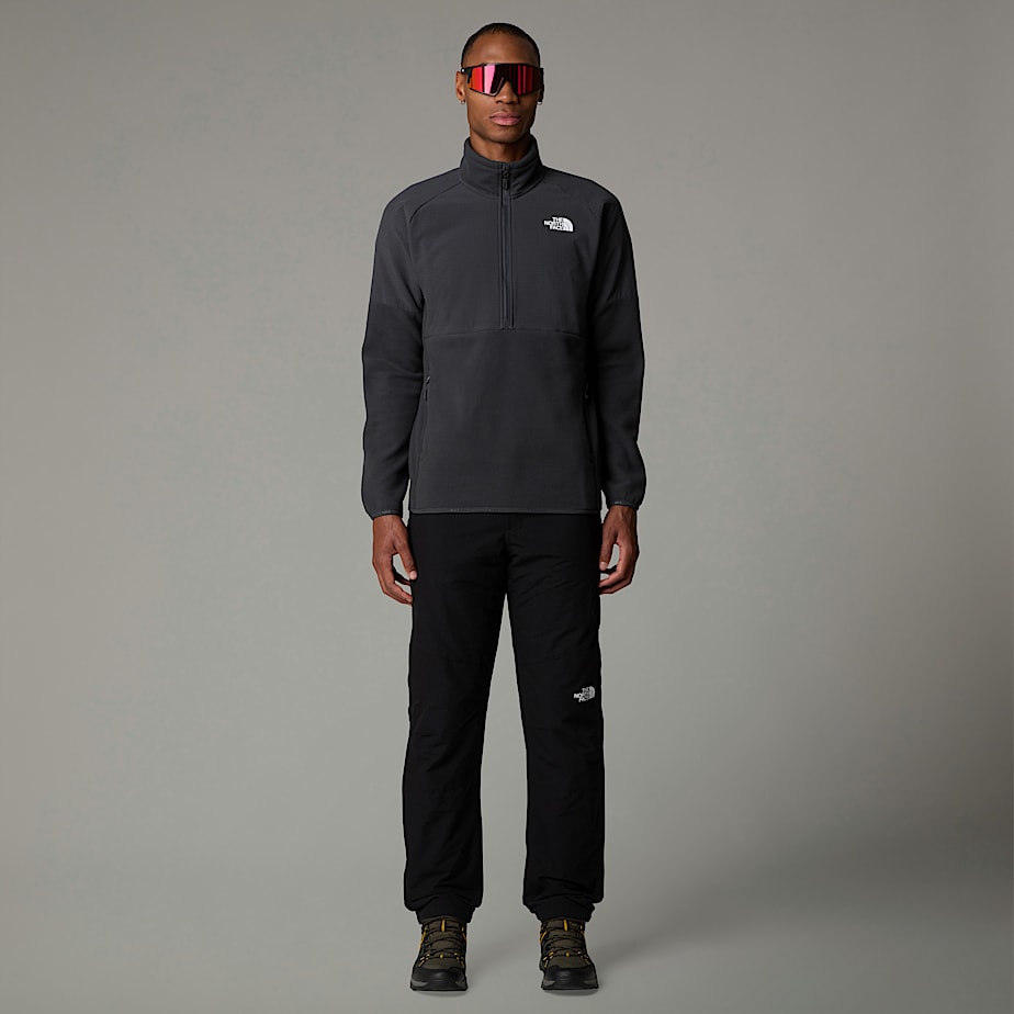 The North Face Glacier Heavyweight 1/2 Zip Fleece Pullover Herr Svarta | NF0A90V2D