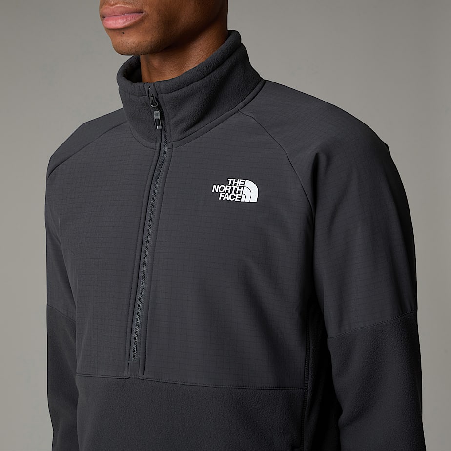 The North Face Glacier Heavyweight 1/2 Zip Fleece Pullover Herr Svarta | NF0A90V2D