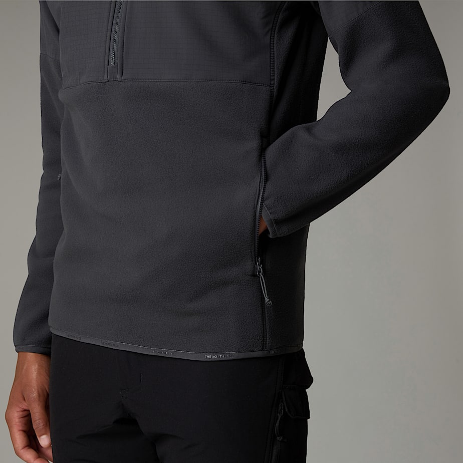 The North Face Glacier Heavyweight 1/2 Zip Fleece Pullover Herr Svarta | NF0A90V2D