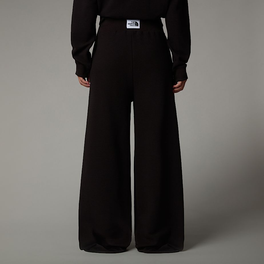 The North Face Hoden Wide Leg Joggingbyxor Dam Svarta | NF0A50Y7S