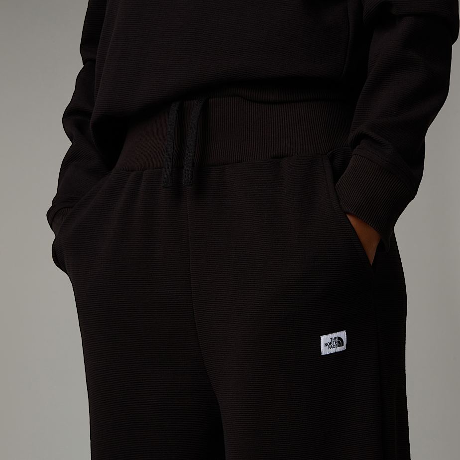 The North Face Hoden Wide Leg Joggingbyxor Dam Svarta | NF0A50Y7S