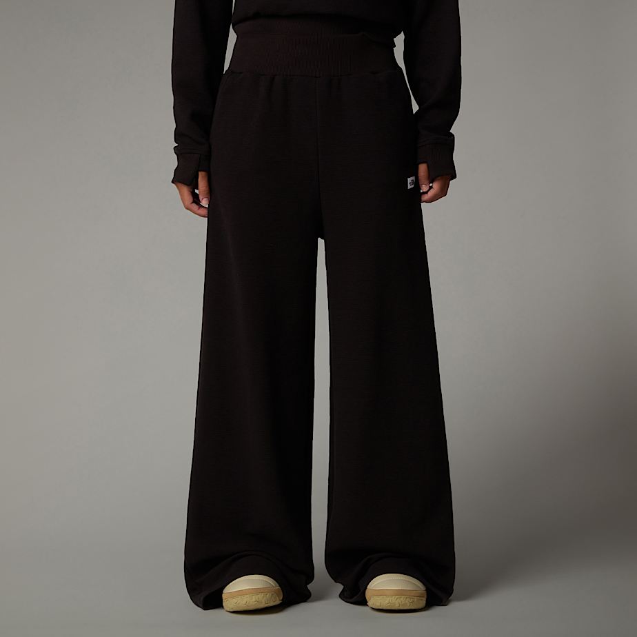The North Face Hoden Wide Leg Joggingbyxor Dam Svarta | NF0A50Y7S