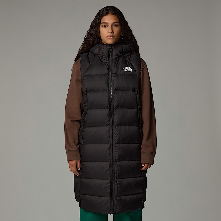 The North Face Hyalite Long Dunväst Dam Svarta | NF0A30I3R
