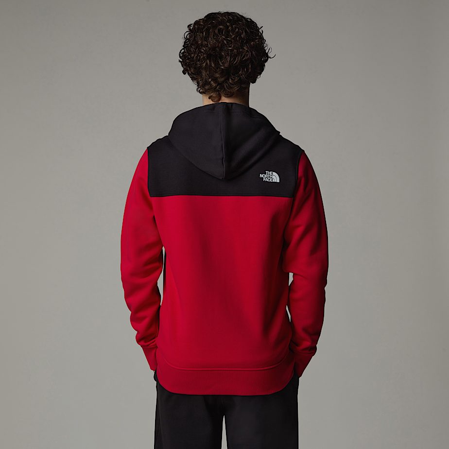 The North Face Icons Full-Zip Hoodie Herr Röda | NF0A99F2M