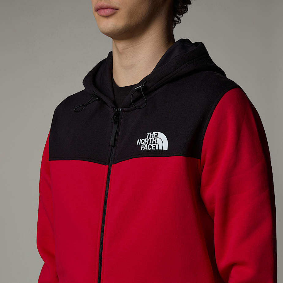 The North Face Icons Full-Zip Hoodie Herr Röda | NF0A99F2M