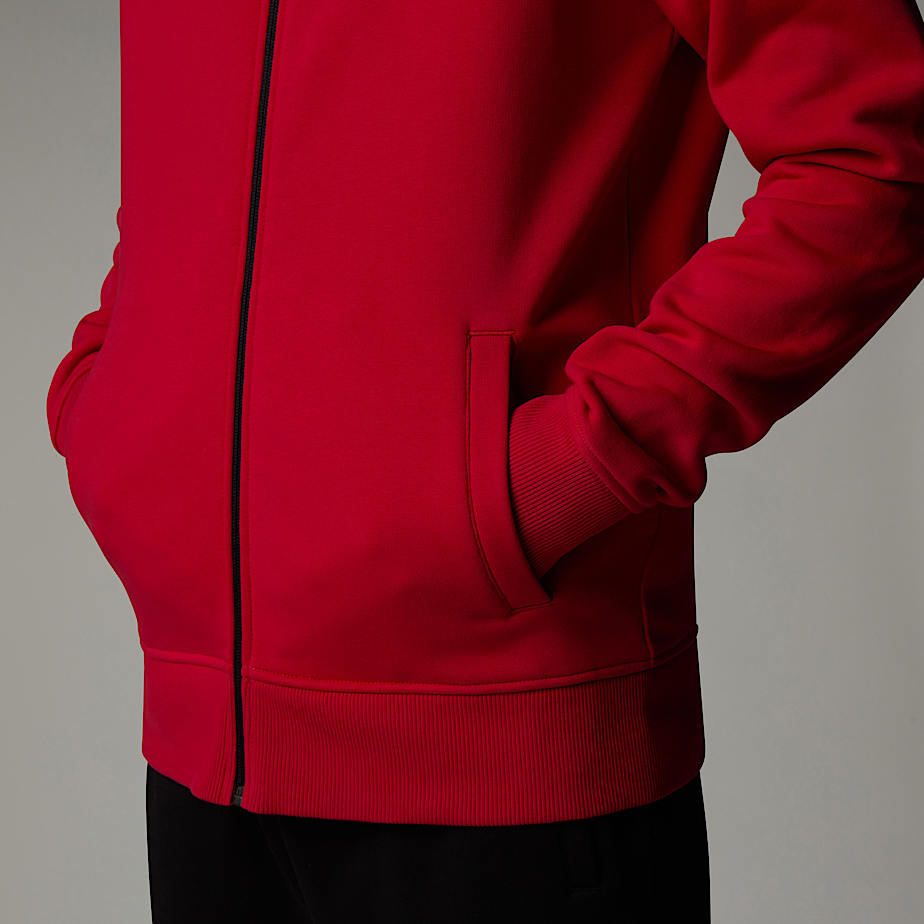 The North Face Icons Full-Zip Hoodie Herr Röda | NF0A99F2M