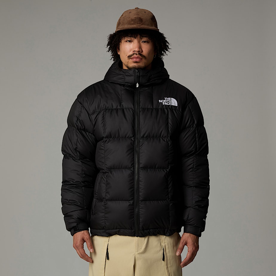 The North Face Lhotse Hooded Dunjackor Herr Svarta | NF0A28Z7O