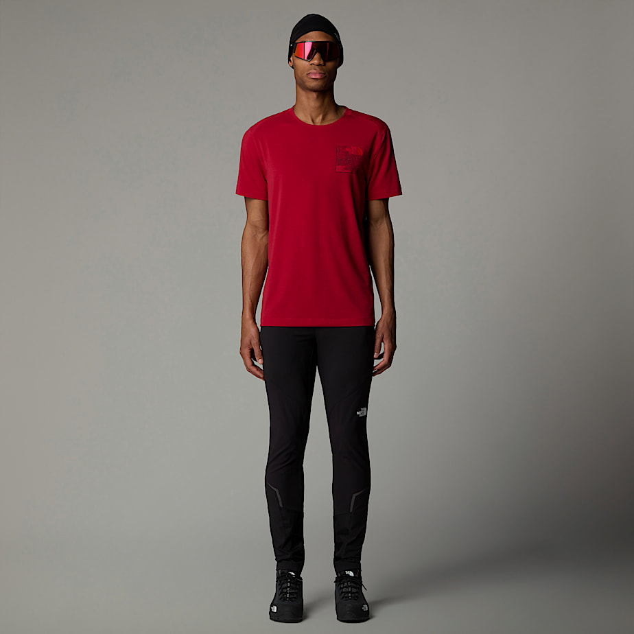 The North Face Lightning Graphic T-shirt Herr Röda | NF0A98X3F