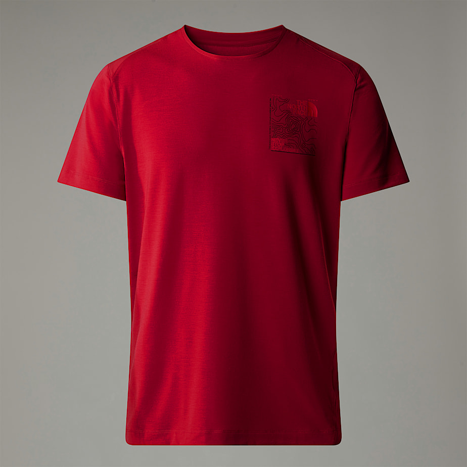 The North Face Lightning Graphic T-shirt Herr Röda | NF0A98X3F