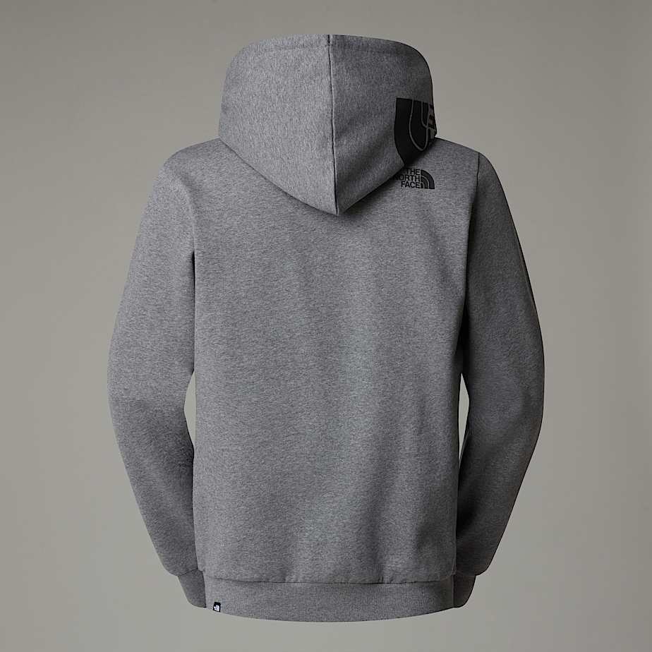 The North Face Logo Pullover Hoodie Herr Grå | NF0A15P4L