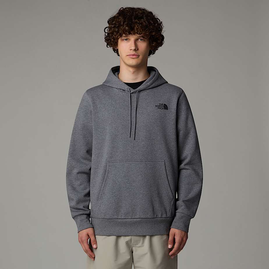 The North Face Logo Pullover Hoodie Herr Grå | NF0A15P4L
