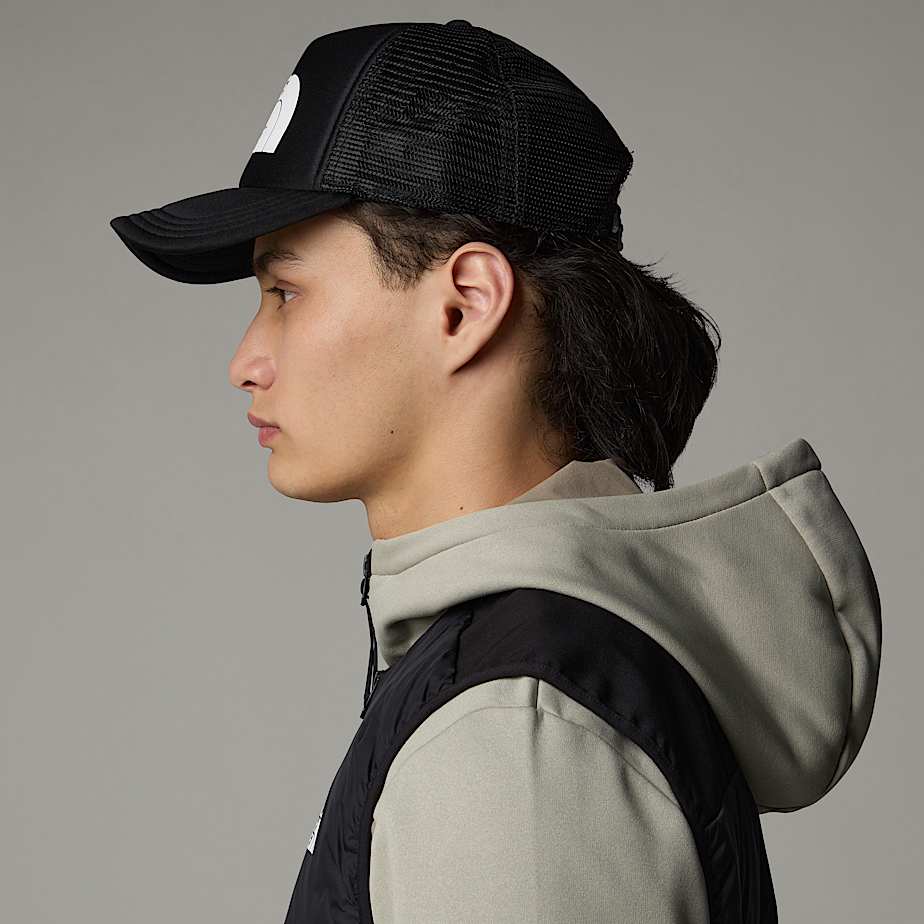 The North Face Logo Trucker Kepsar Herr Svarta | NF0A19X5A