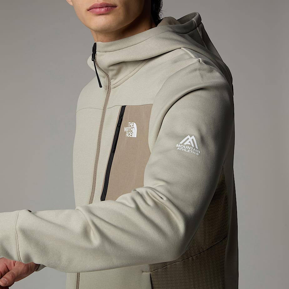 The North Face Mountain Athletics Full-Zip Fleecejackor Herr Grå | NF0A01X3E