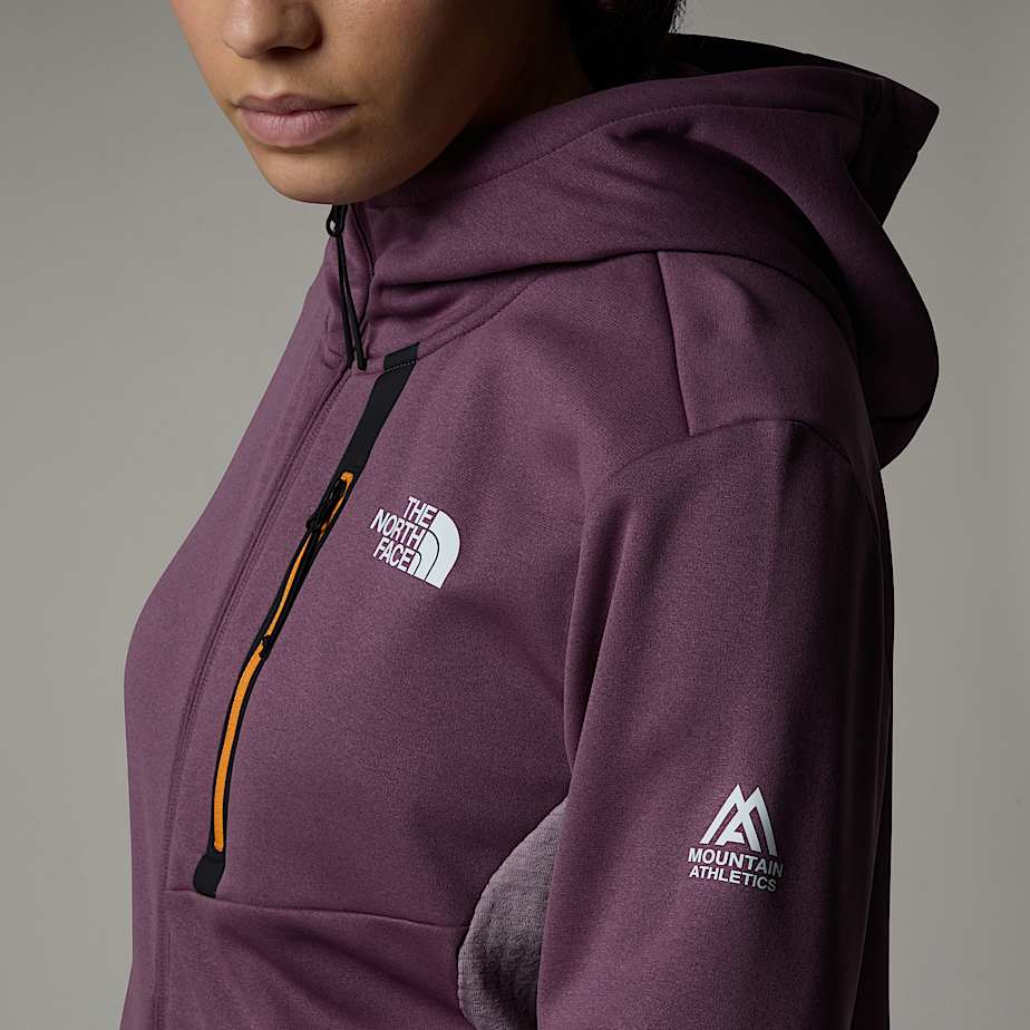 The North Face Mountain Athletics Full-Zip Fleecejackor Dam Lila | NF0A44G6M