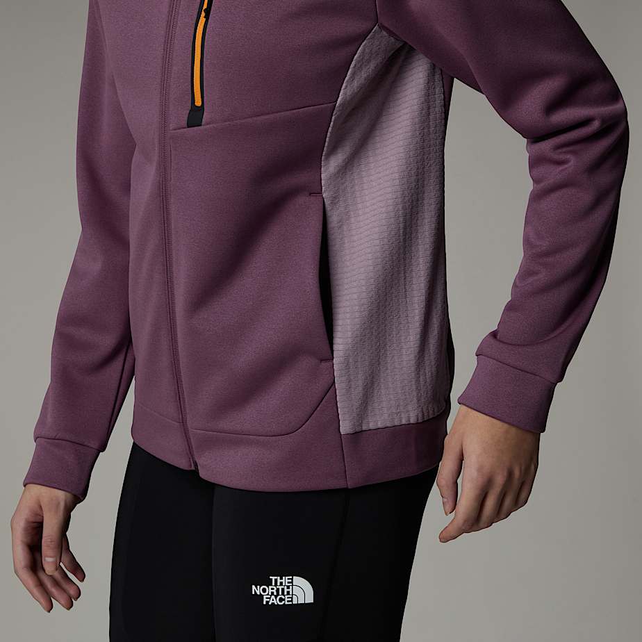 The North Face Mountain Athletics Full-Zip Fleecejackor Dam Lila | NF0A44G6M