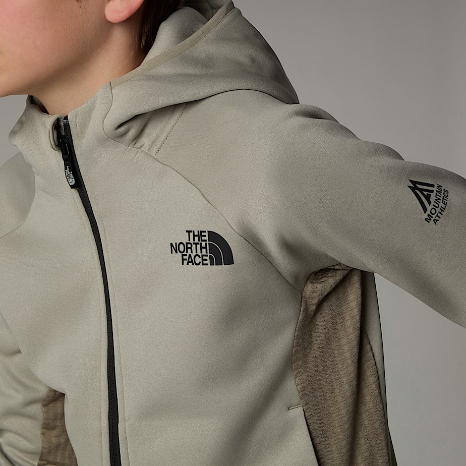 The North Face Mountain Athletics Hooded Jackor Barn Grå | NF0A58D2H