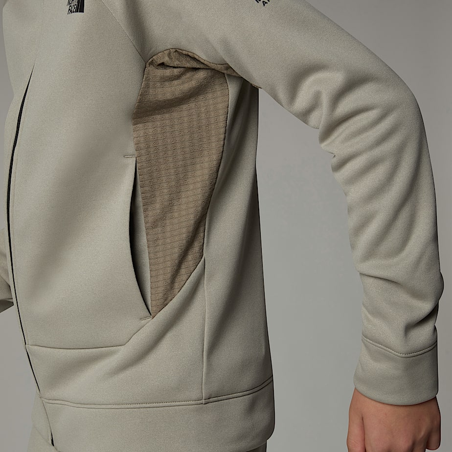 The North Face Mountain Athletics Hooded Jackor Barn Grå | NF0A58D2H
