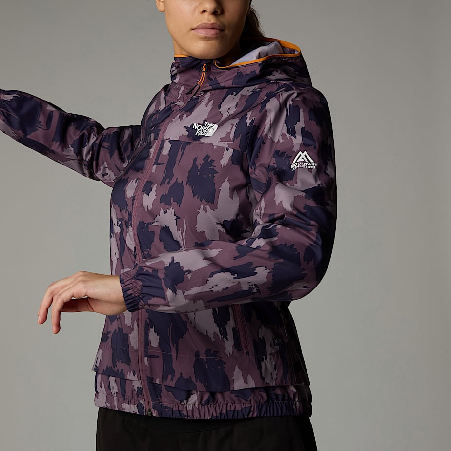 The North Face Mountain Athletics Printed Track Vindjacka Dam Lila | NF0A50B3T