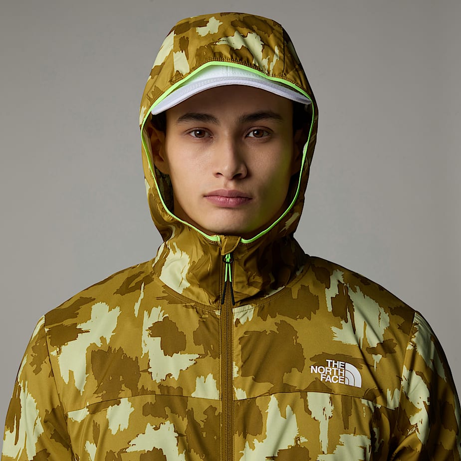 The North Face Mountain Athletics Printed Hooded Vindjacka Herr Bruna | NF0A26F5G
