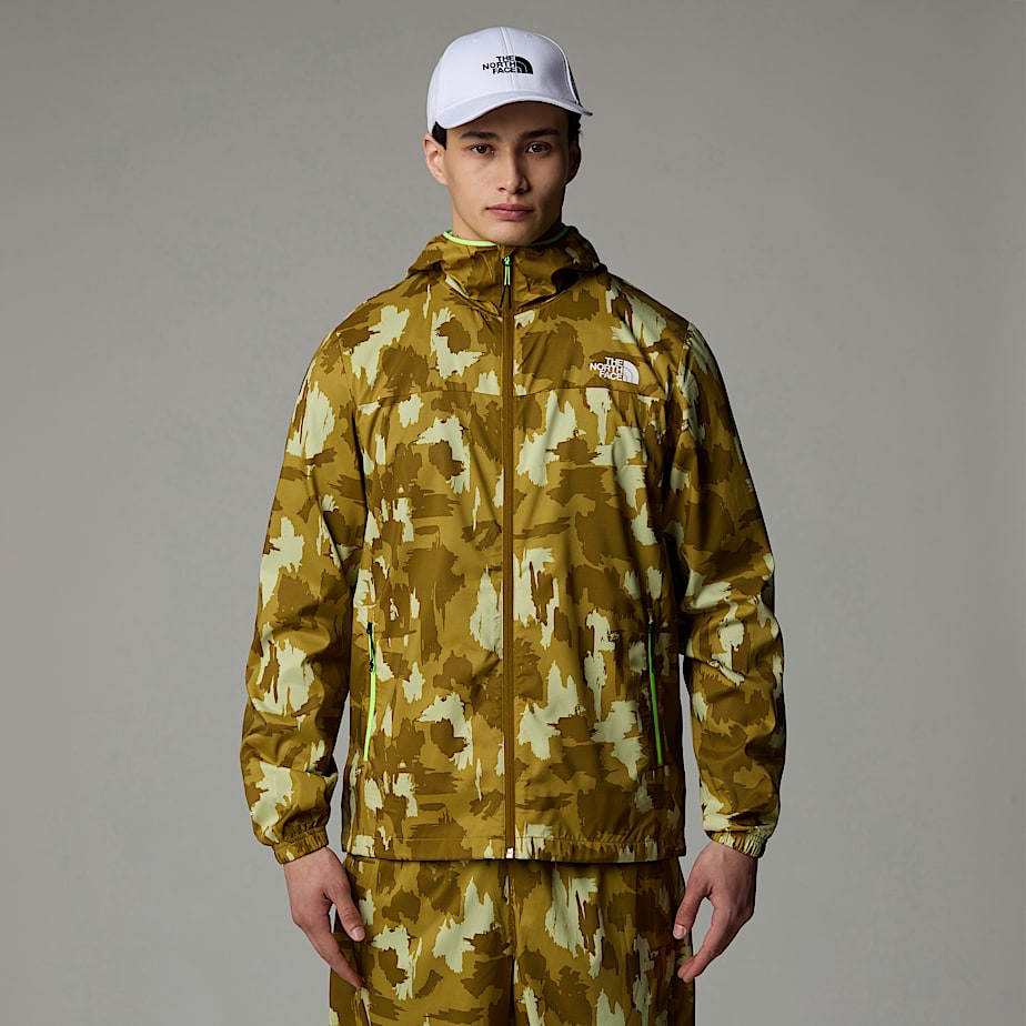 The North Face Mountain Athletics Printed Hooded Vindjacka Herr Bruna | NF0A26F5G