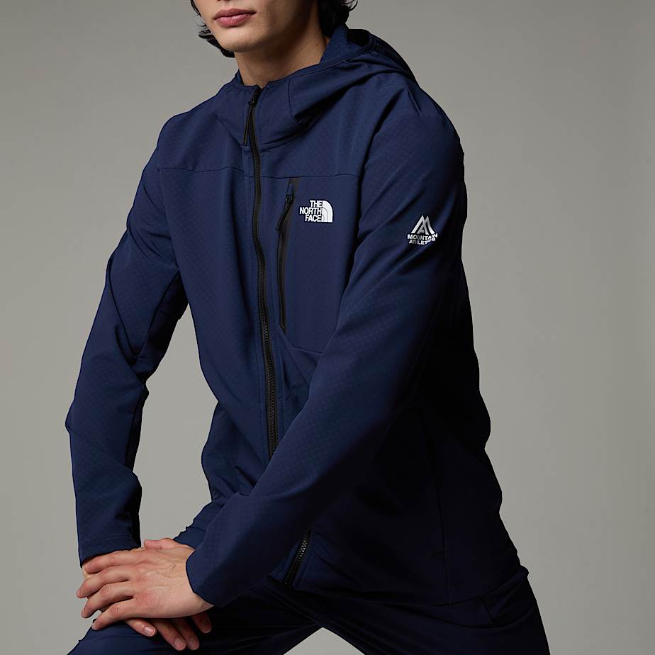 The North Face Mountain Athletics Softshelljacka Herr Marinblå | NF0A72O4S