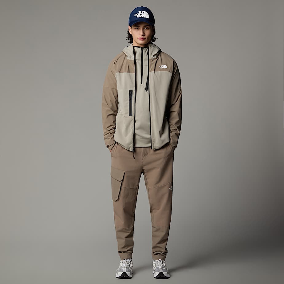 The North Face Mountain Athletics Trajectory Full-Zip Jackor Herr Grå | NF0A33J9B