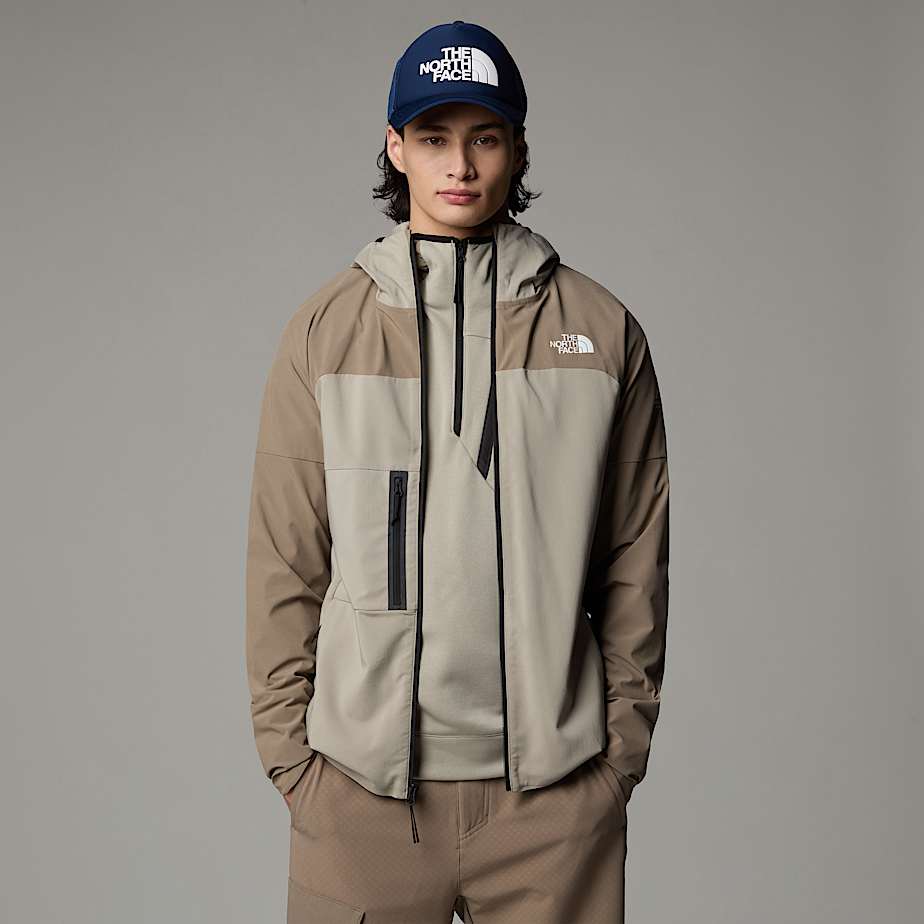The North Face Mountain Athletics Trajectory Full-Zip Jackor Herr Grå | NF0A33J9B