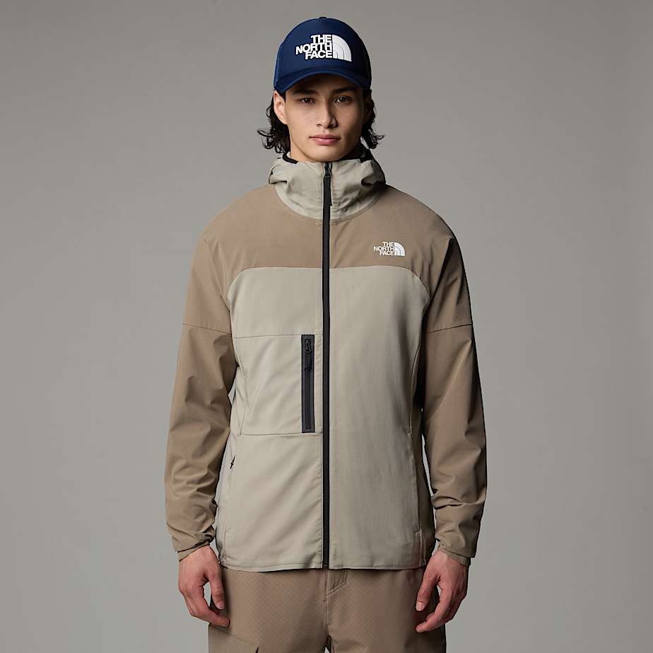 The North Face Mountain Athletics Trajectory Full-Zip Jackor Herr Grå | NF0A33J9B