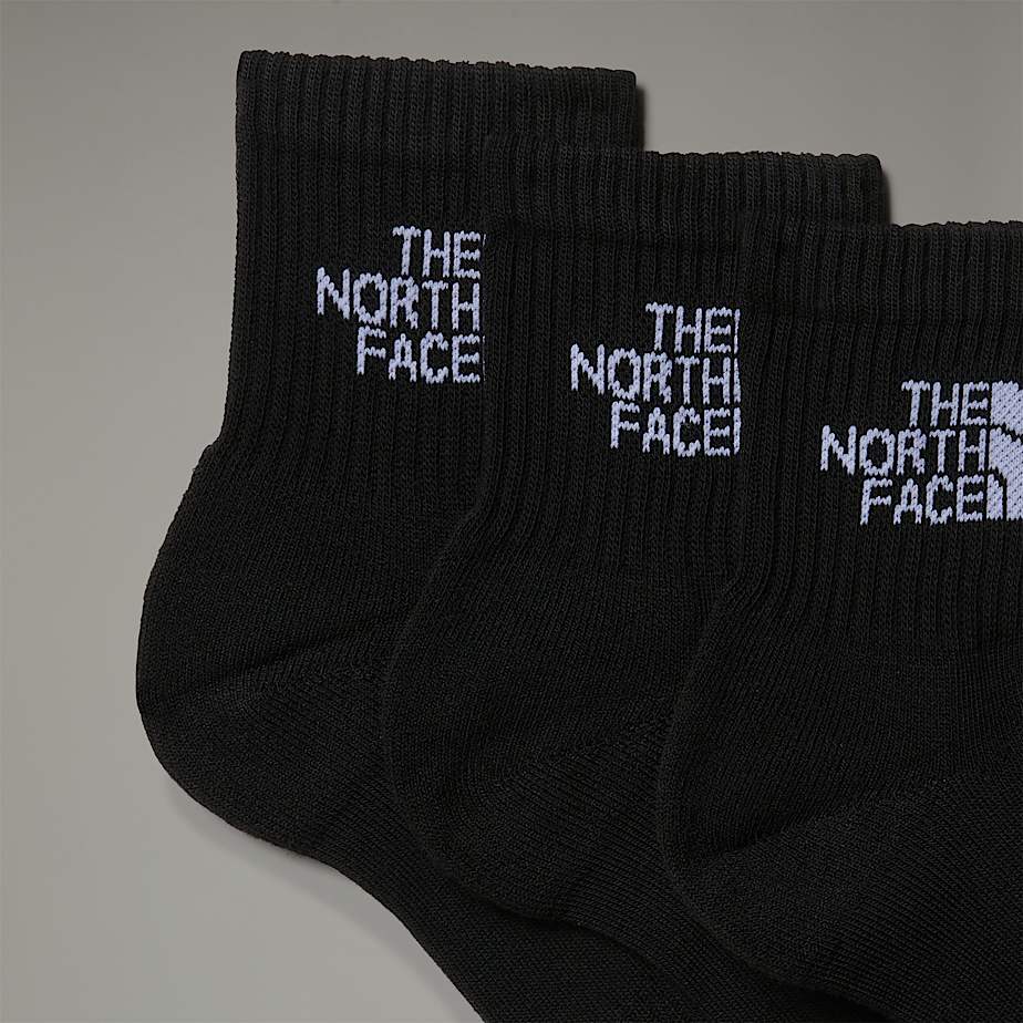 The North Face Multi Sport Cushion 1/4 Strumpor Herr Svarta | NF0A07E5Q