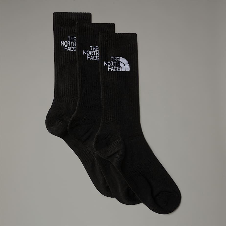 The North Face Multi Sport Cushion Crew Strumpor Herr Svarta | NF0A09L7B