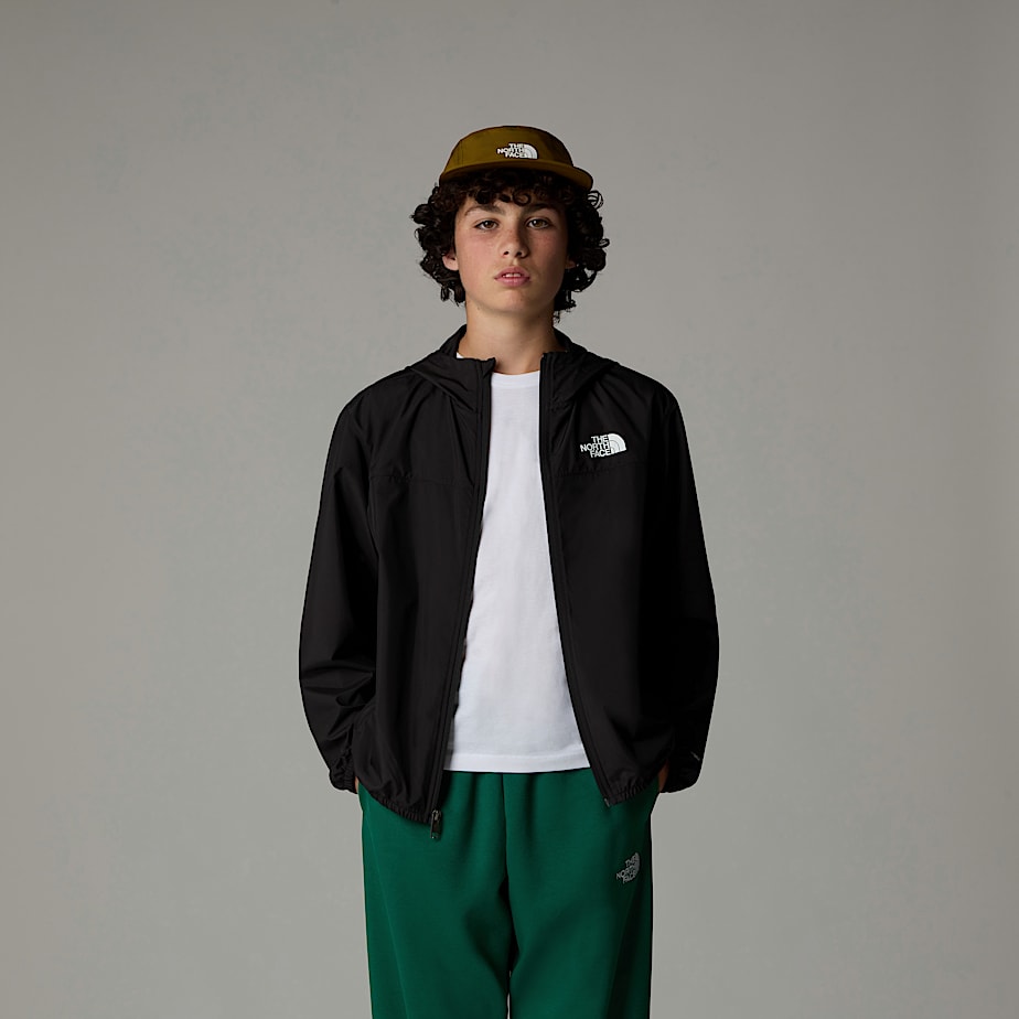The North Face Never Stop Hooded WindWall™ Jackor Barn Svarta | NF0A39K7C