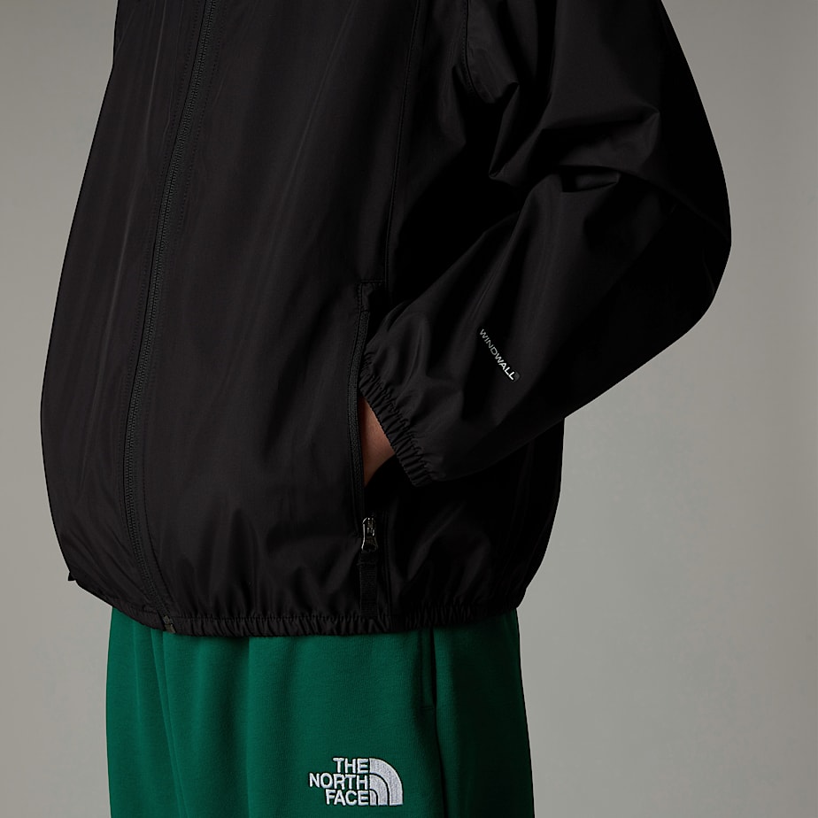 The North Face Never Stop Hooded WindWall™ Jackor Barn Svarta | NF0A39K7C