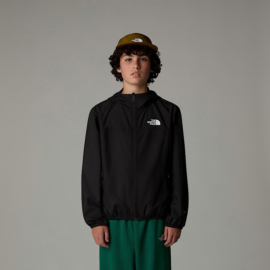 The North Face Never Stop Hooded WindWall™ Jackor Barn Svarta | NF0A39K7C