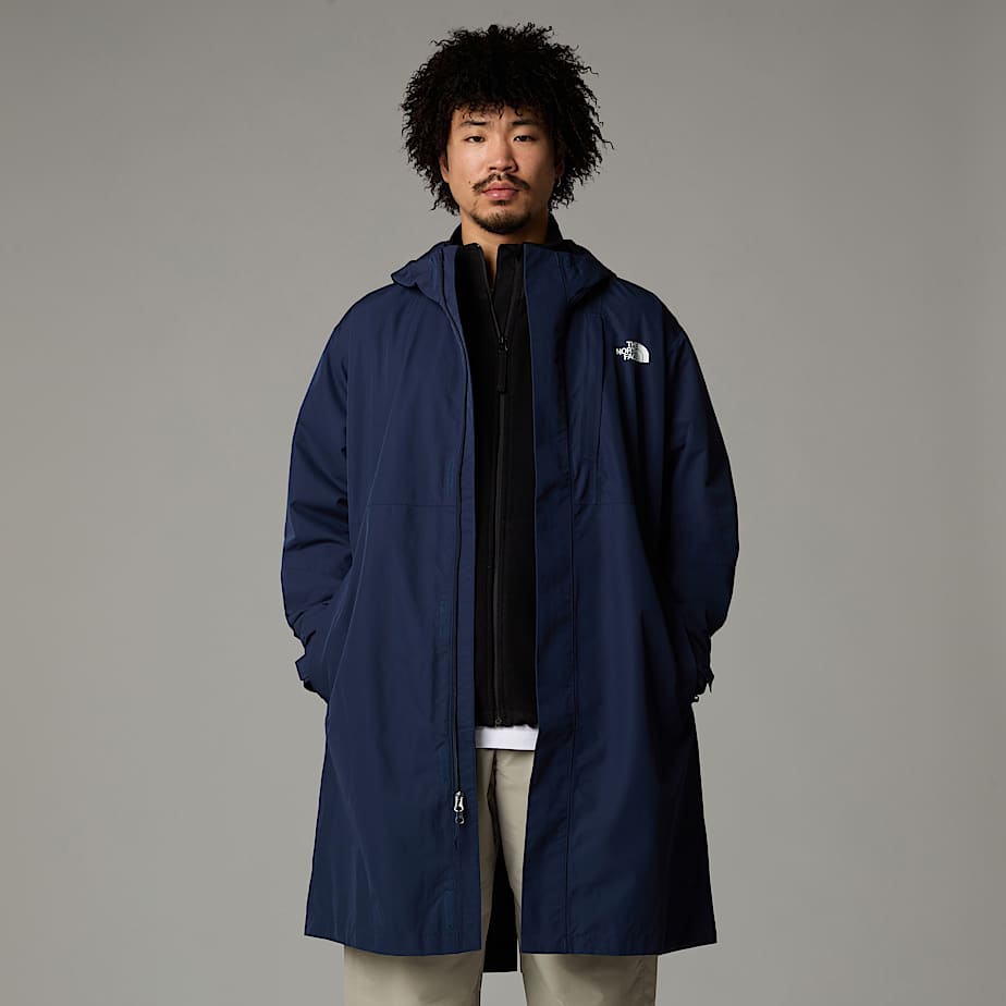 The North Face Nukabira Long Skaljackor Herr Marinblå | NF0A40F0B