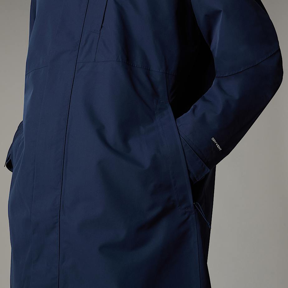 The North Face Nukabira Long Skaljackor Herr Marinblå | NF0A40F0B
