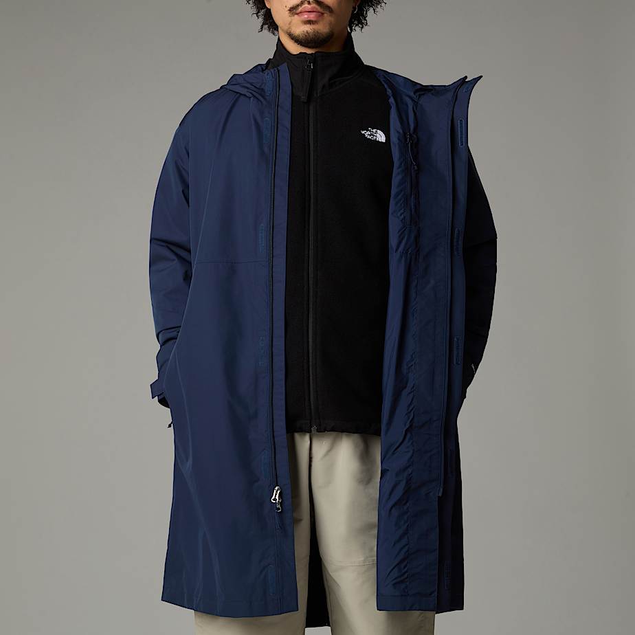 The North Face Nukabira Long Skaljackor Herr Marinblå | NF0A40F0B