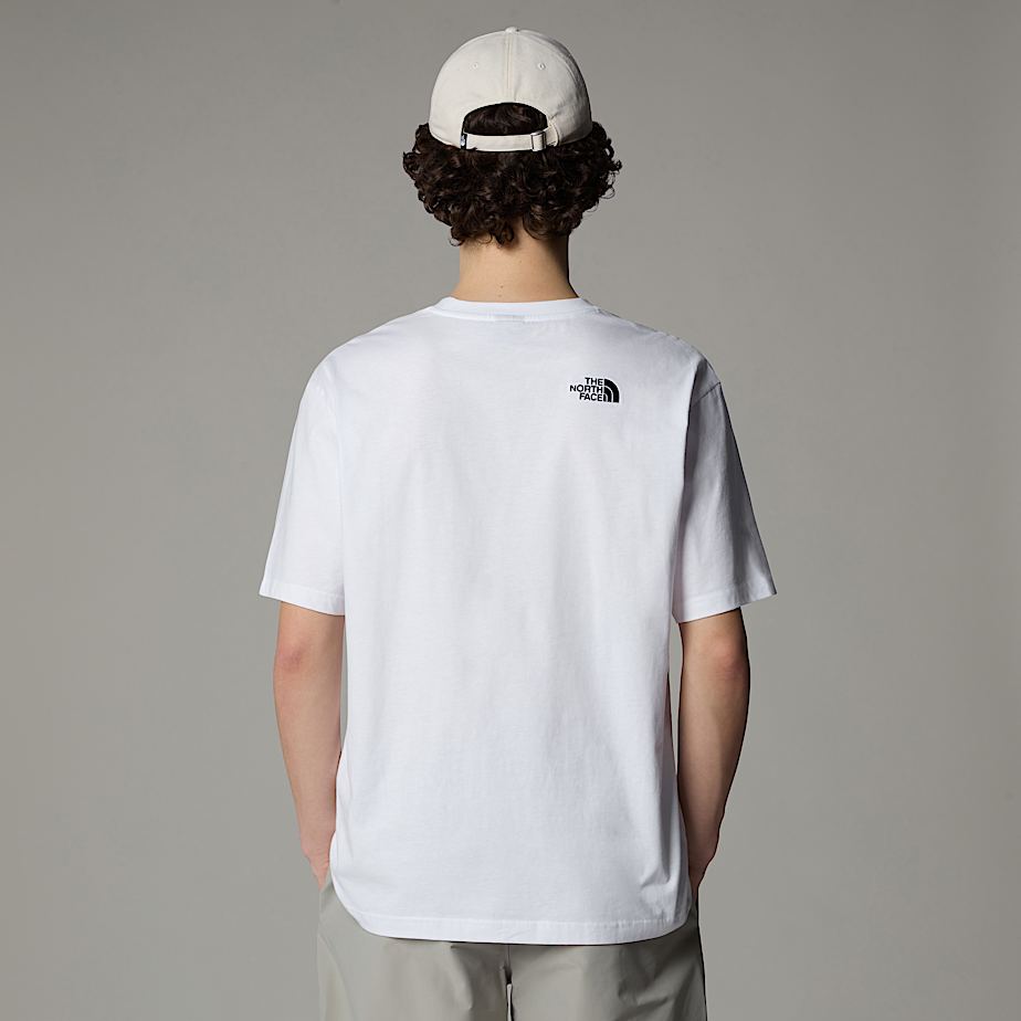 The North Face Oversized Simple Dome T-shirt Herr Vita | NF0A20L6R