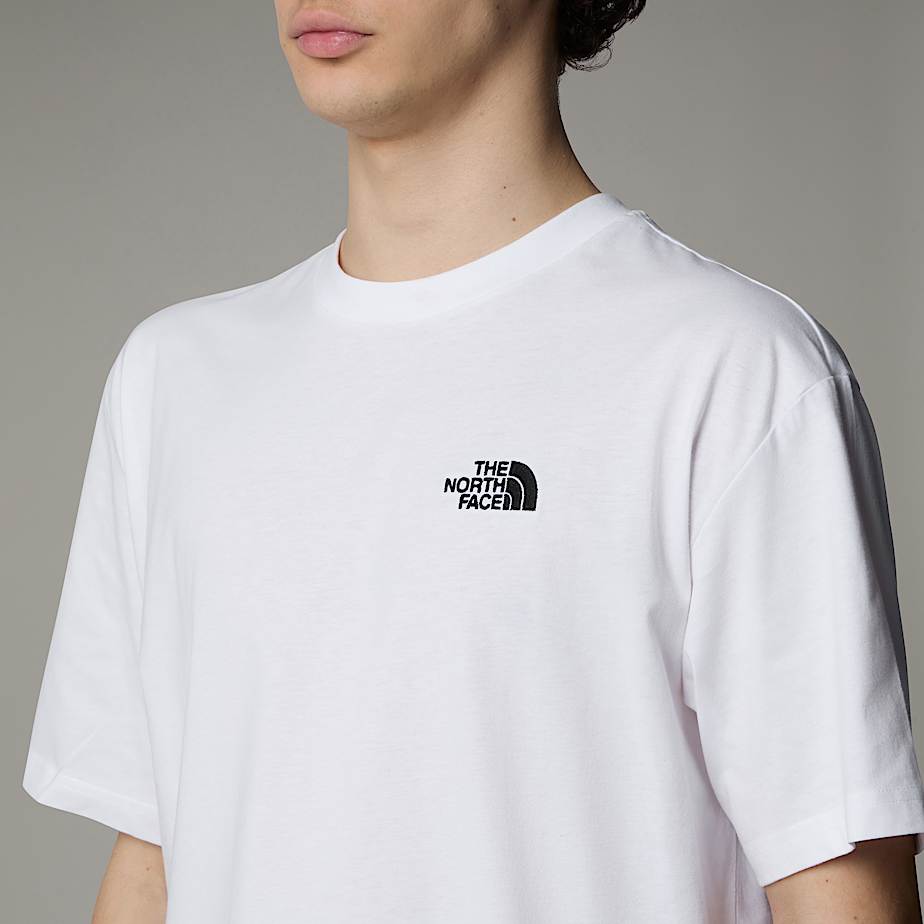 The North Face Oversized Simple Dome T-shirt Herr Vita | NF0A20L6R