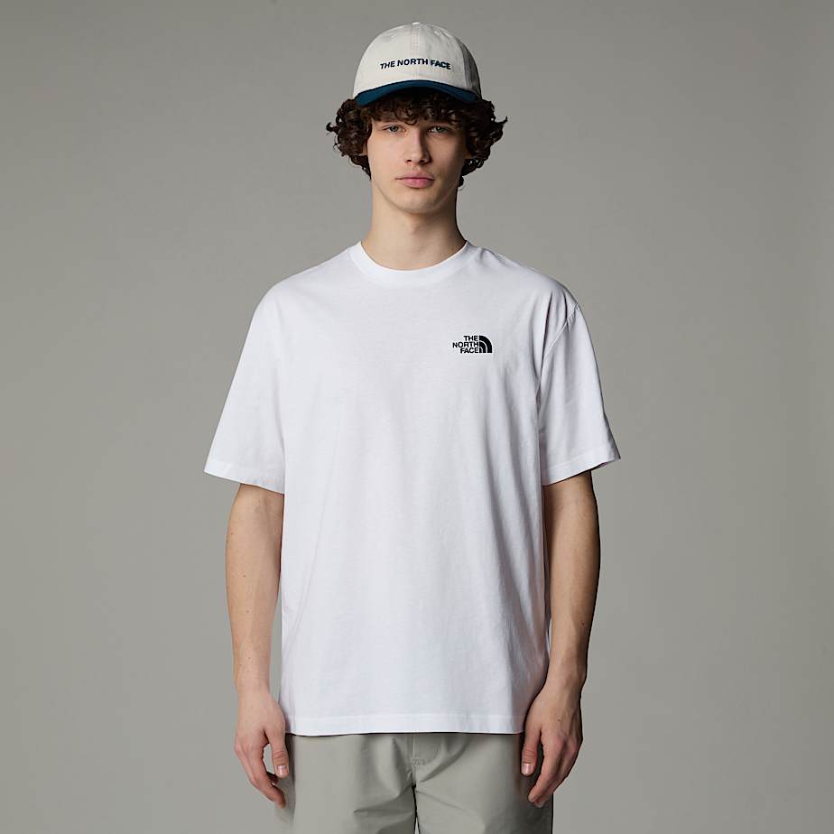 The North Face Oversized Simple Dome T-shirt Herr Vita | NF0A20L6R