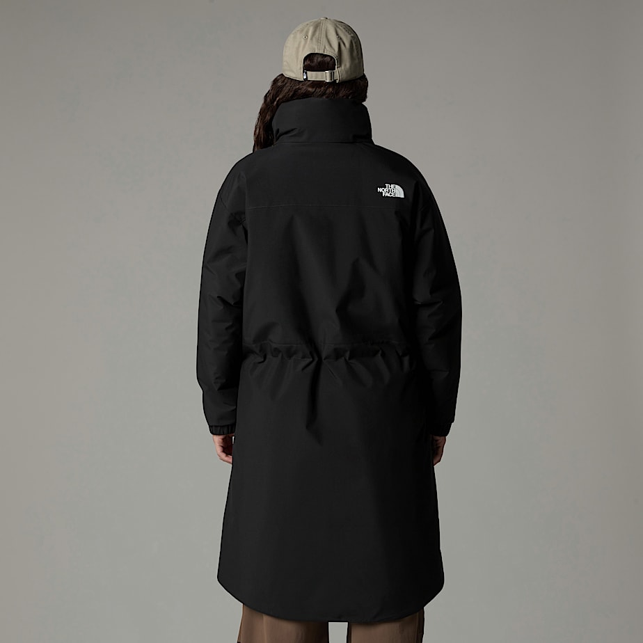 The North Face Padded Long Length Parka Dam Svarta | NF0A78O9F