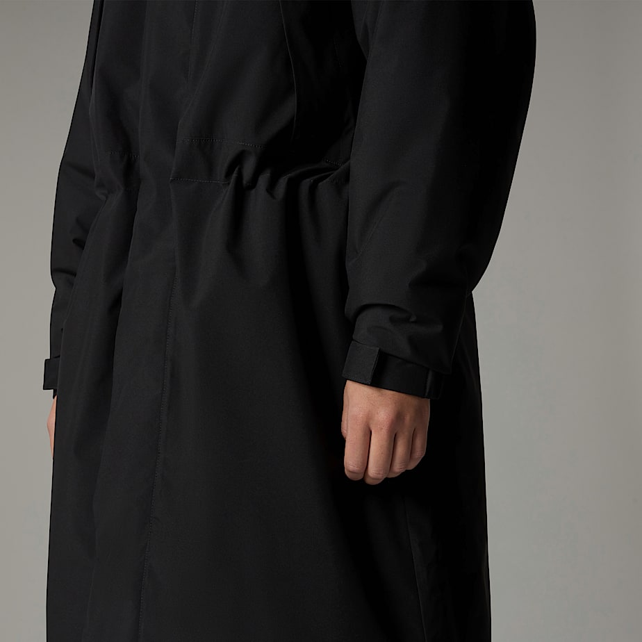 The North Face Padded Long Length Parka Dam Svarta | NF0A78O9F