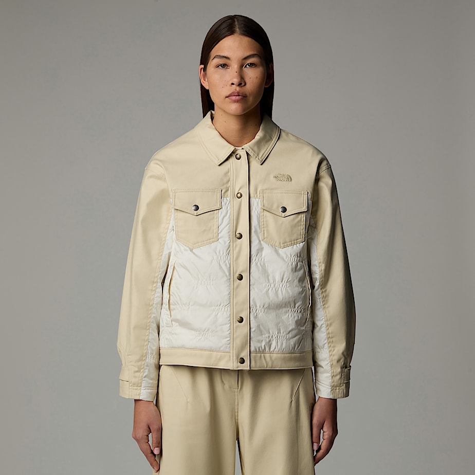 The North Face Pocket Padded Jackor Dam Beige | NF0A91O9K