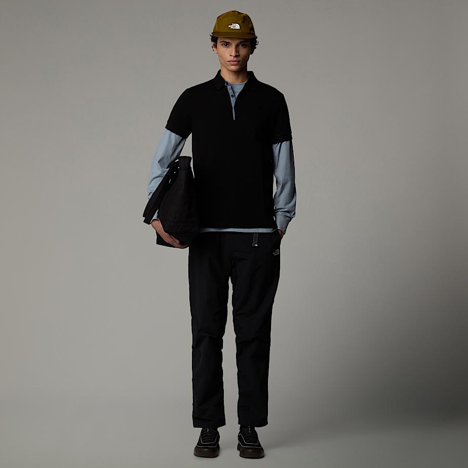The North Face Premium Piquet Piketröja Herr Svarta | NF0A97G7A