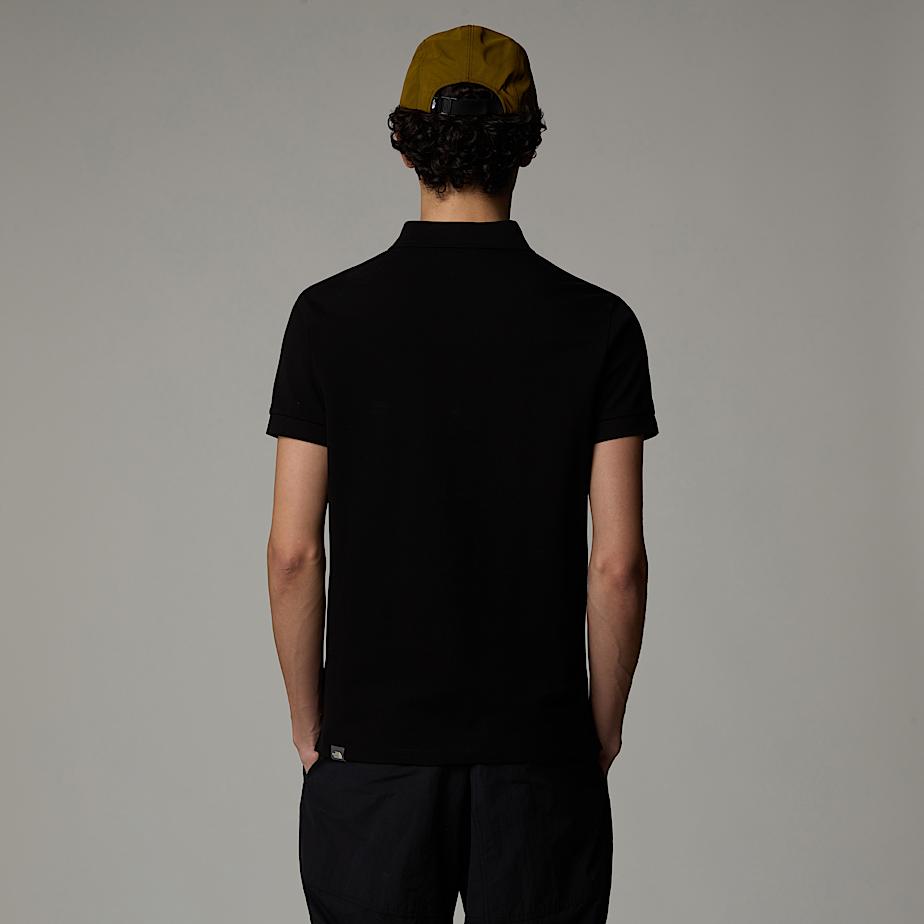 The North Face Premium Piquet Piketröja Herr Svarta | NF0A97G7A
