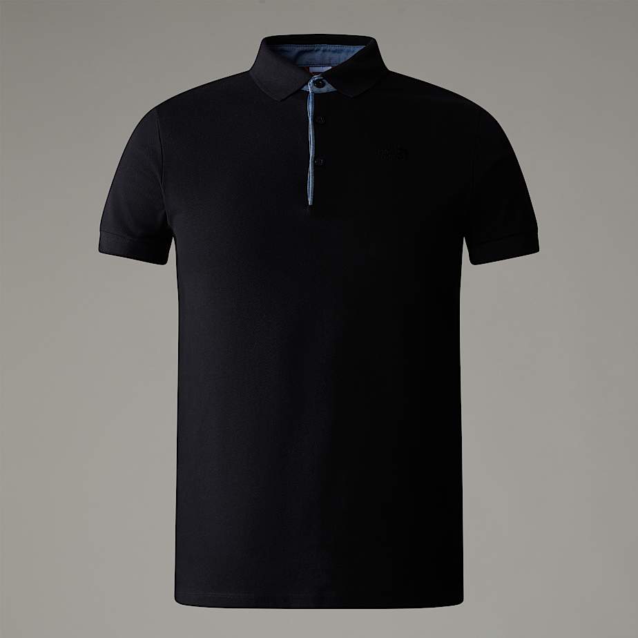 The North Face Premium Piquet Piketröja Herr Svarta | NF0A97G7A