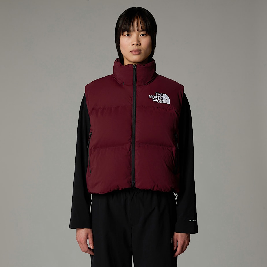 The North Face RMST Convertible Nuptse Jackor Dam Röda | NF0A90P5J