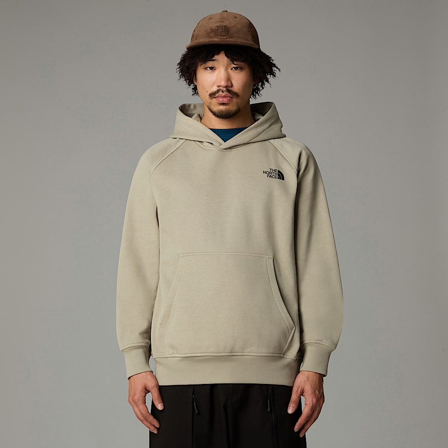 The North Face Raglan Redbox Graphic Hoodie Herr Beige | NF0A07P8P