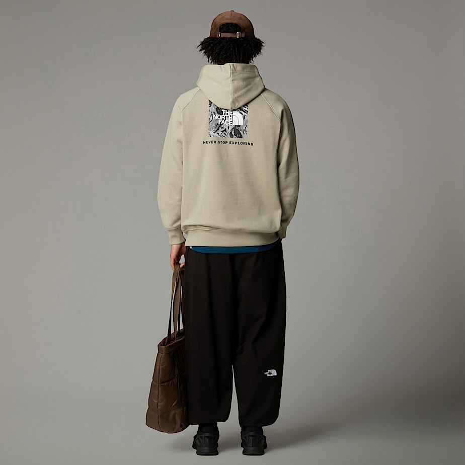 The North Face Raglan Redbox Graphic Hoodie Herr Beige | NF0A07P8P