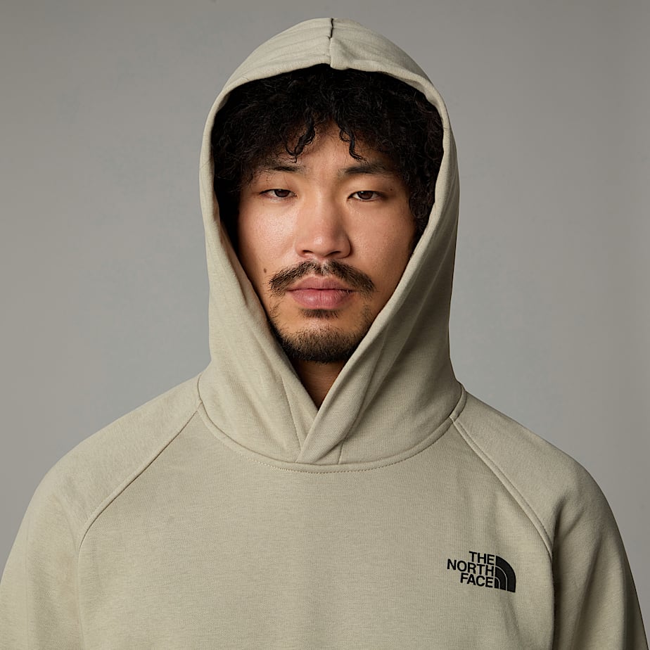The North Face Raglan Redbox Graphic Hoodie Herr Beige | NF0A07P8P